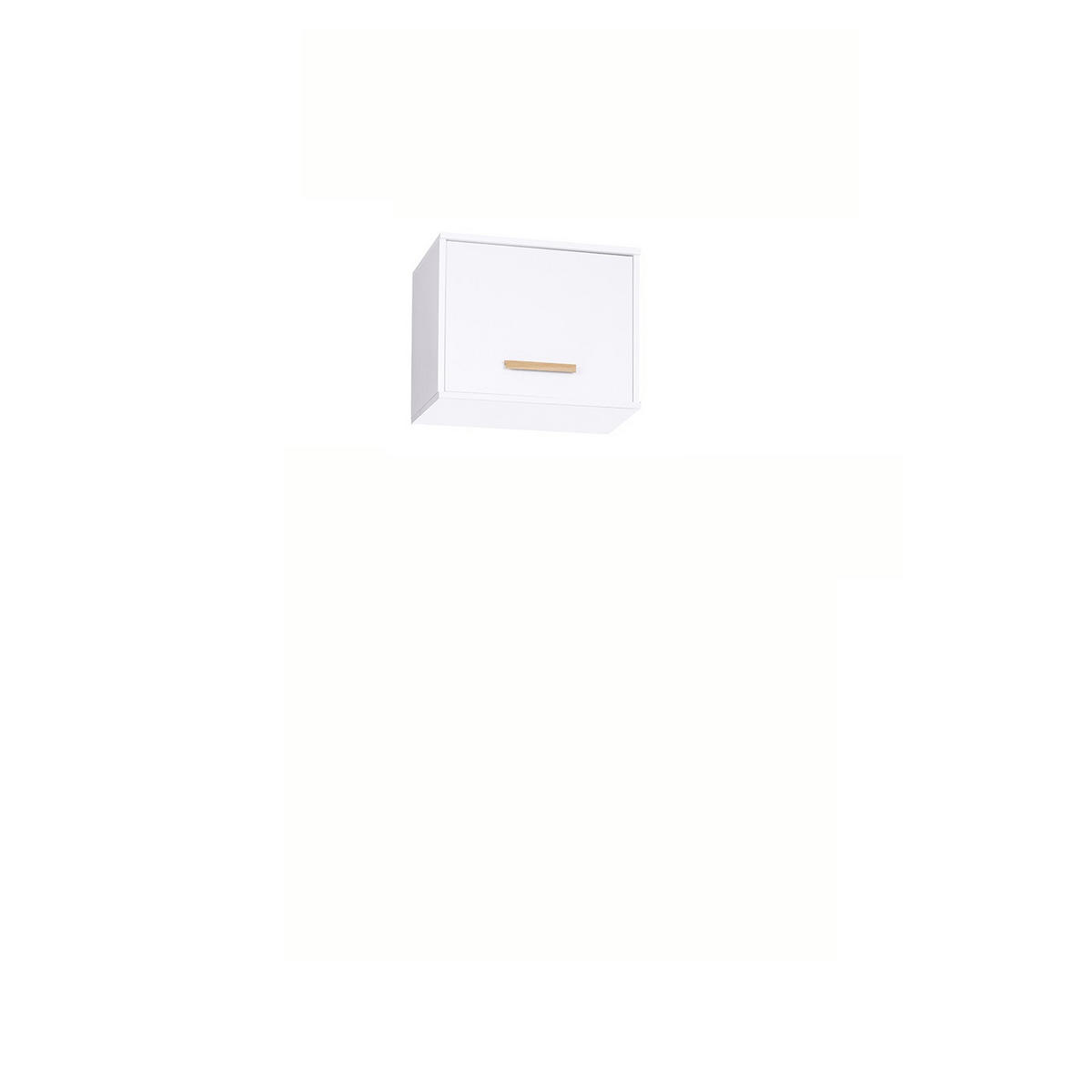 STANDREGAL BÜCHERREGAL G6+G14/B WEIß 52/235/40 - Weiß, Holzwerkstoff (52/235/40cm) - Marmex Möbel
