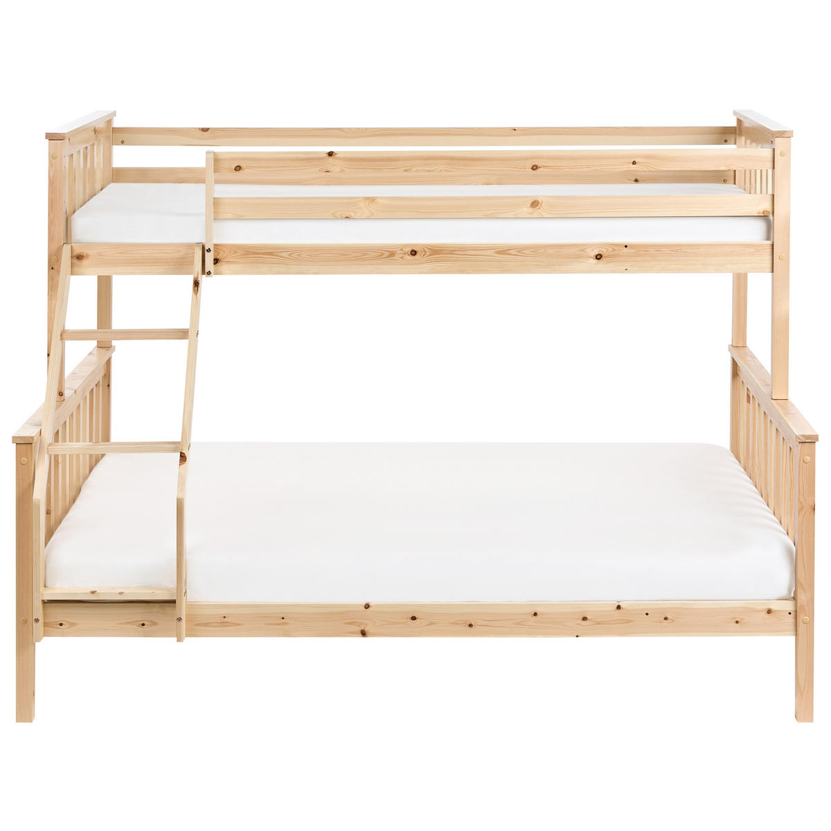 HOCHBETT 90-140/200 cm Hellbraun Bierne - Hellbraun, Holz (140/200cm) - Beliani