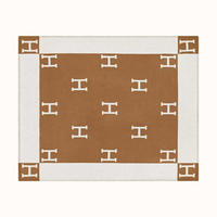 WOHNDECKE Double 175/140 cm - Dunkelbraun, Textil (140/175cm)