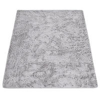 HOCHFLORTEPPICH 80/150 cm Silky 591 - Silberfarben, Textil (80/150cm) - Paco Home