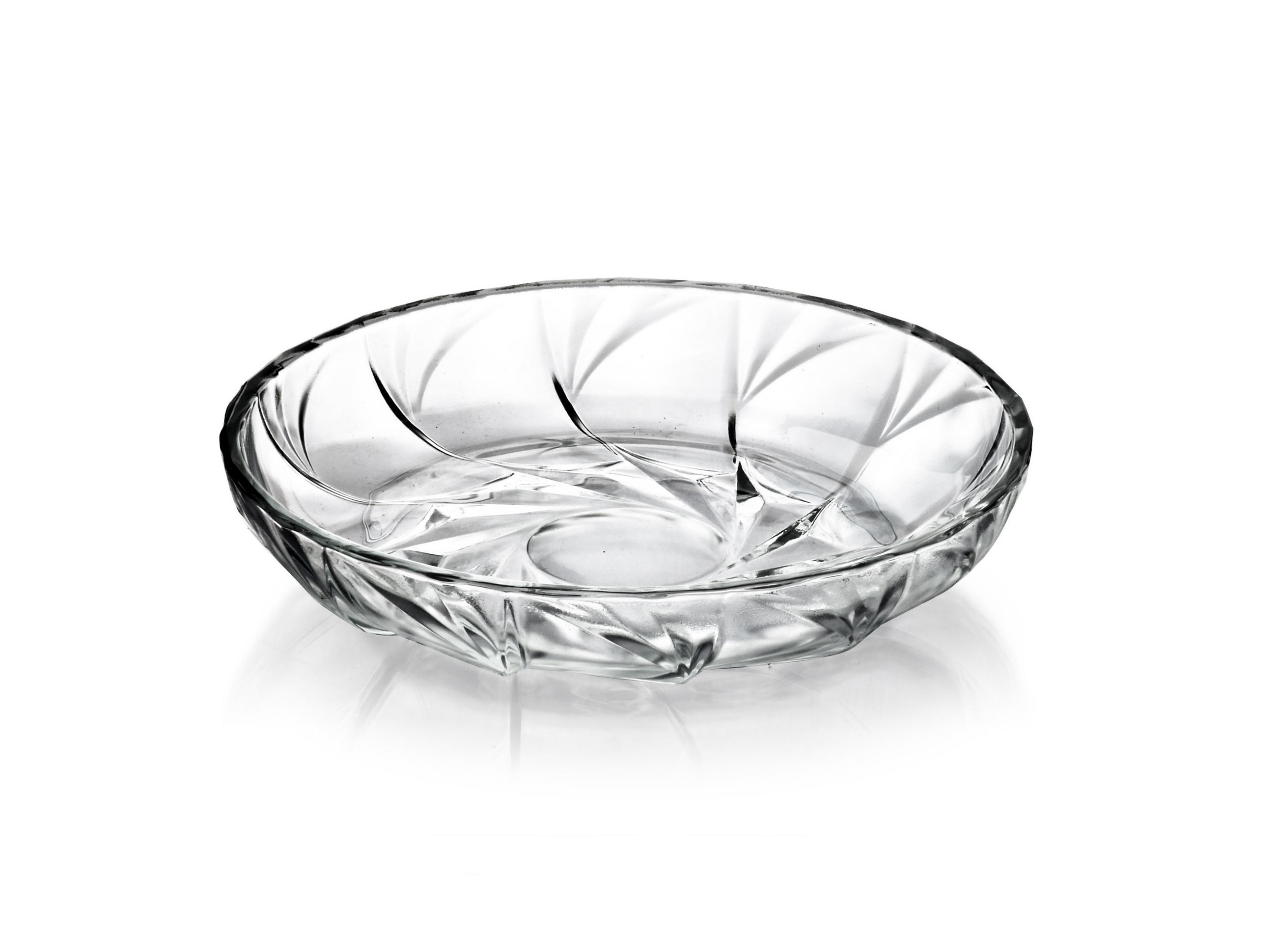 SALATSCHÜSSEL Cristo Transparent 15/15/3 cm Glas - Transparent, Glas (15cm) - Mondex