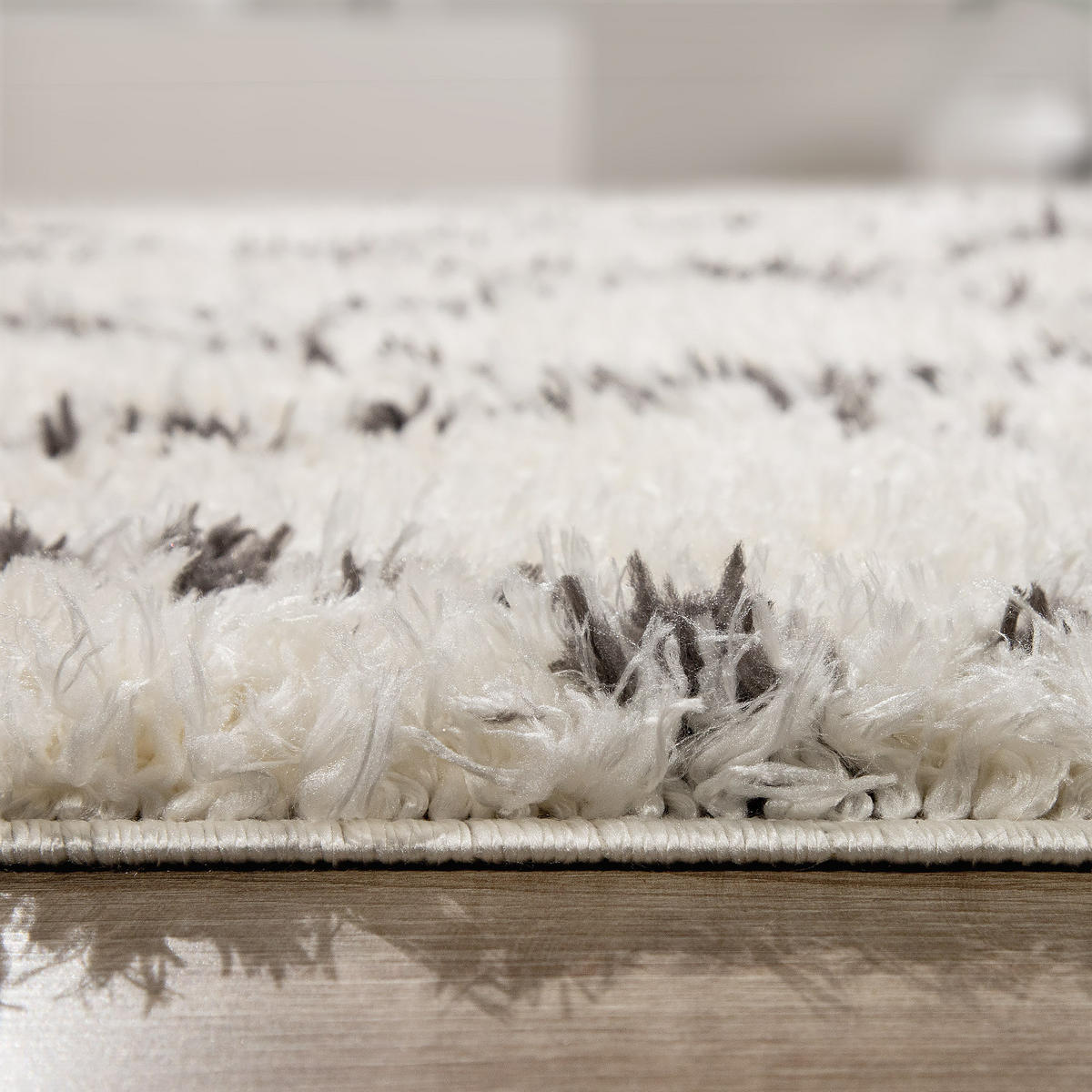 HOCHFLORTEPPICH 140/200 cm Orebro 170 - Creme, Textil (140/200cm) - Paco Home