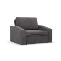 LOUNGESESSEL ORBIT, 90 CM, Cord - Dunkelgrau - Dunkelgrau, Textil (118/80/87cm)