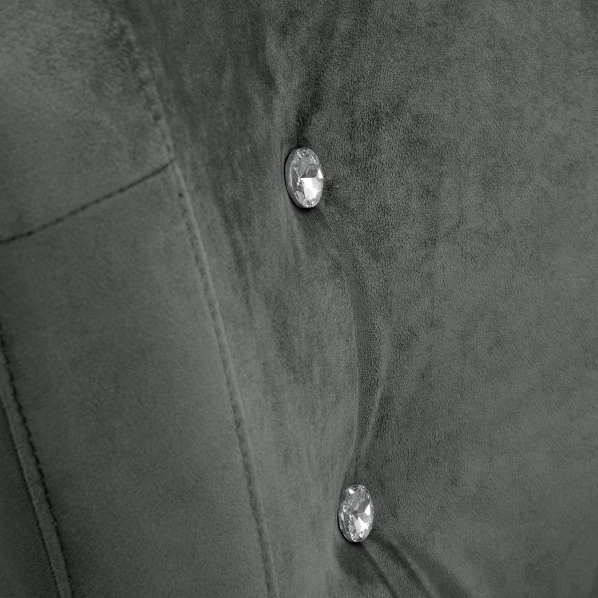 COCKTAILSESSEL Kayleigh Samtvelours graphit - Graphitfarben, Kunststoff (68/80/69cm) - 58aufmkessel