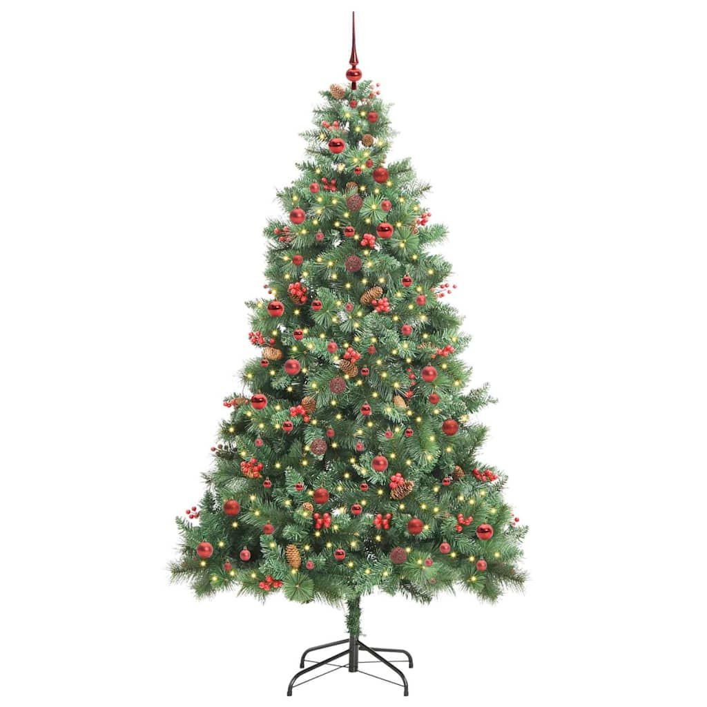 vidaXL Weihnachtsbaum Grün 240 cm