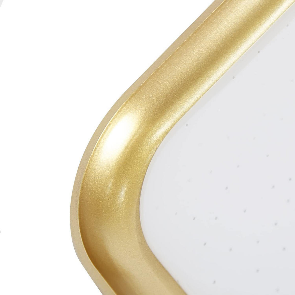 LED stropní světlo Zara 40/40/7 cm - bílá, plast (40/40/7cm) - Nettlife