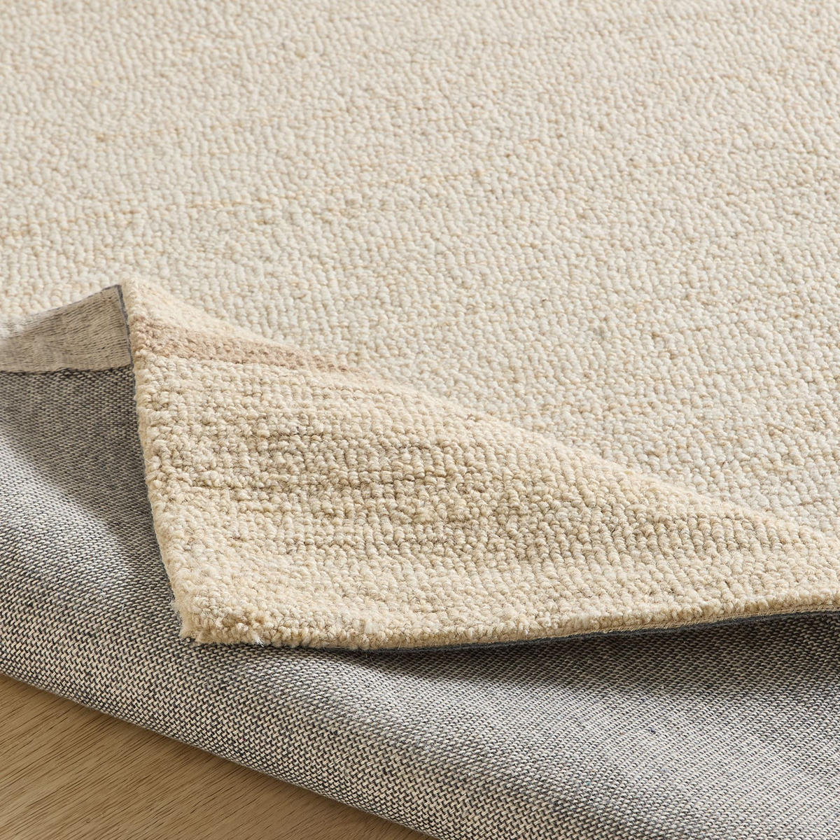 TUFTTEPPICH Natur Loop 170x240 cm - Weiß, Textil (170/240cm) - Natur Pur
