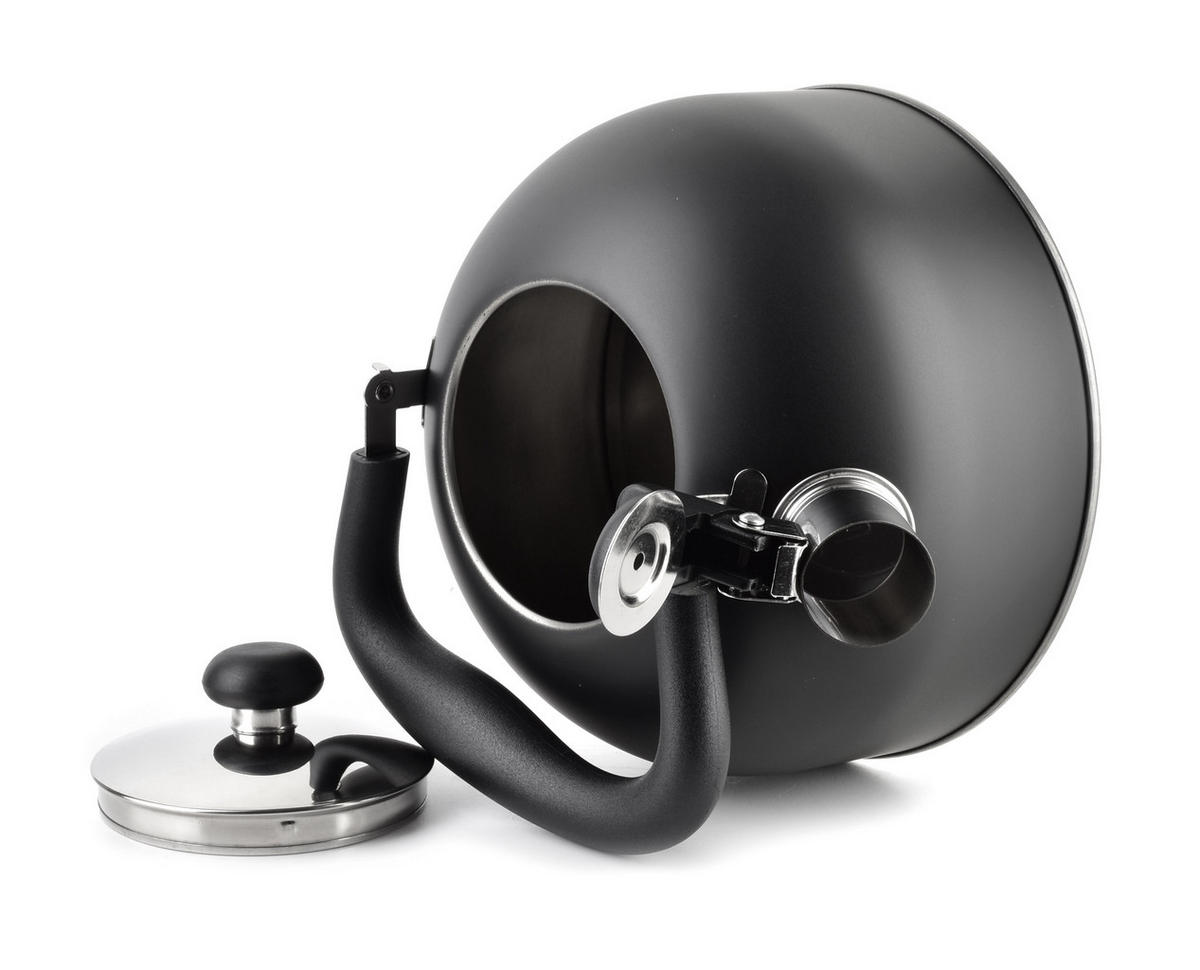 WASSERKESSEL 2,0L Steve - Schwarz, Metall (18.5cm) - Mondex