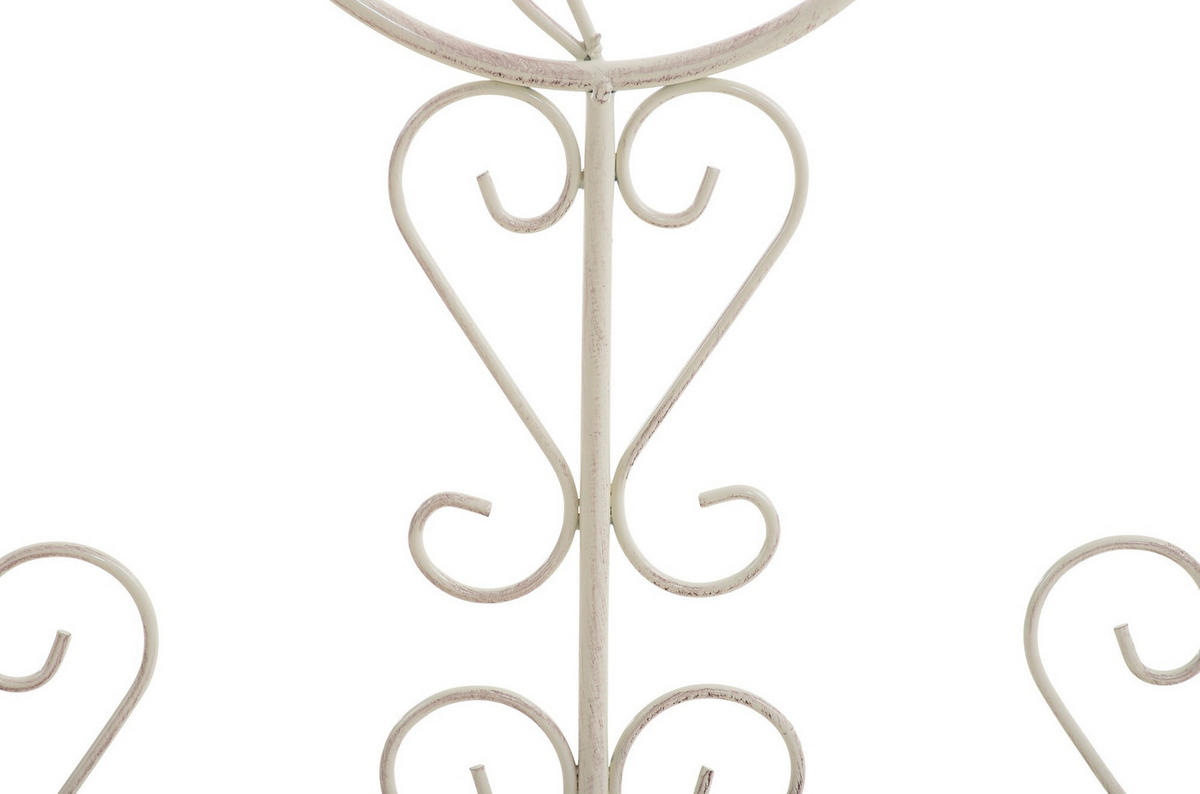 RANKGITTER Burg - 2er Set antik-creme - Naturfarben, Metall (35/122/7cm) - TPFLiving