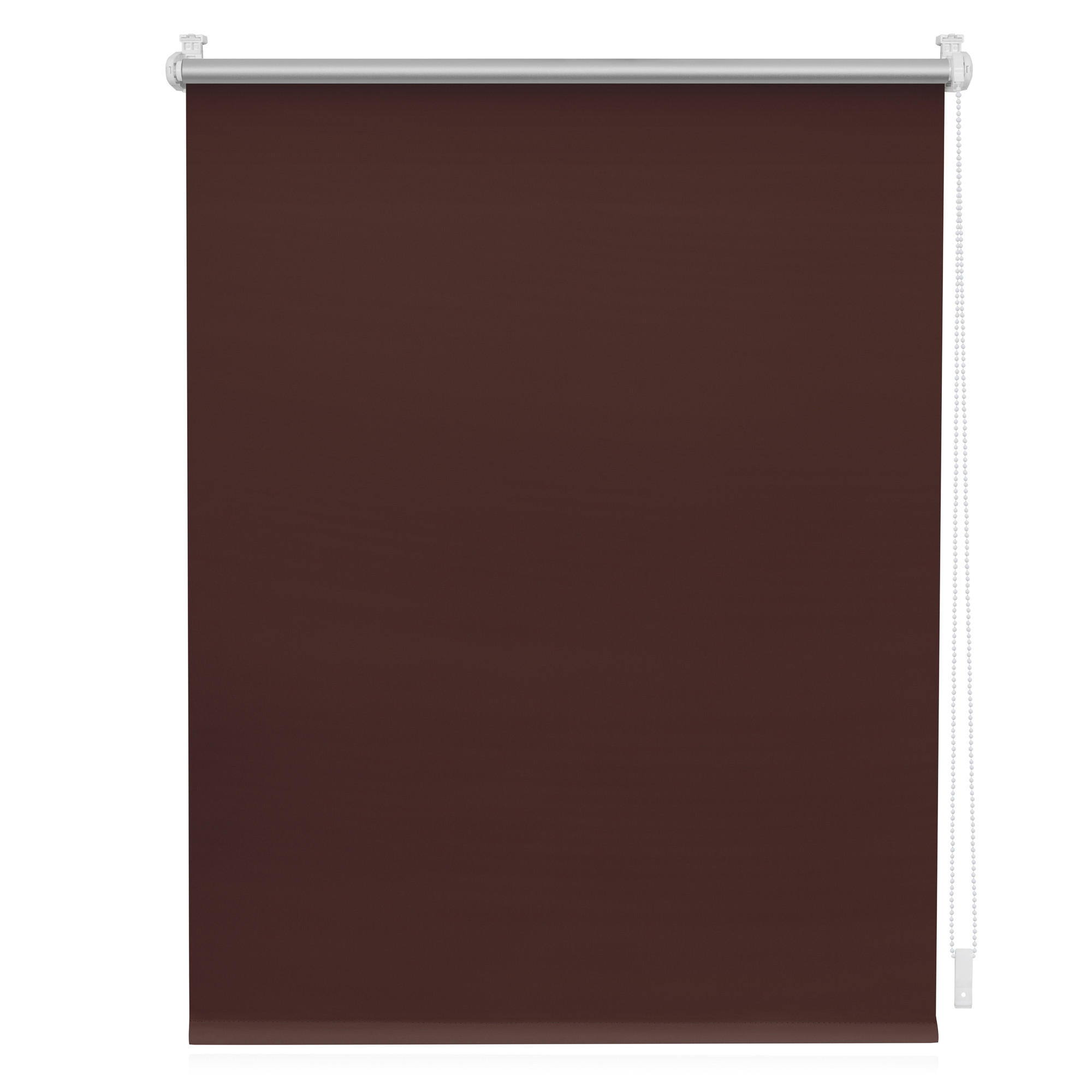 THERMO-ROLLO KLEMMFIX, OHNE BOHREN, VERDUNKELUNG - Braun, Kunststoff (65/150cm) - Lichtblick Original