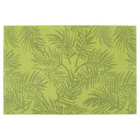 TISCHSET BLATTMOTIV, Kunststoff, grün, 45 x 30 cm - Grün, Kunststoff (1cm) - Excellent Houseware