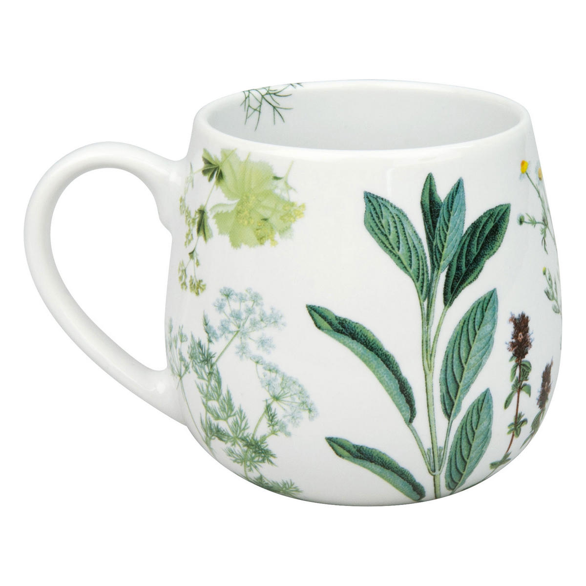 KUSCHELBECHER My favourite tea Kräuter - Naturfarben, Keramik (0.42L) - Könitz