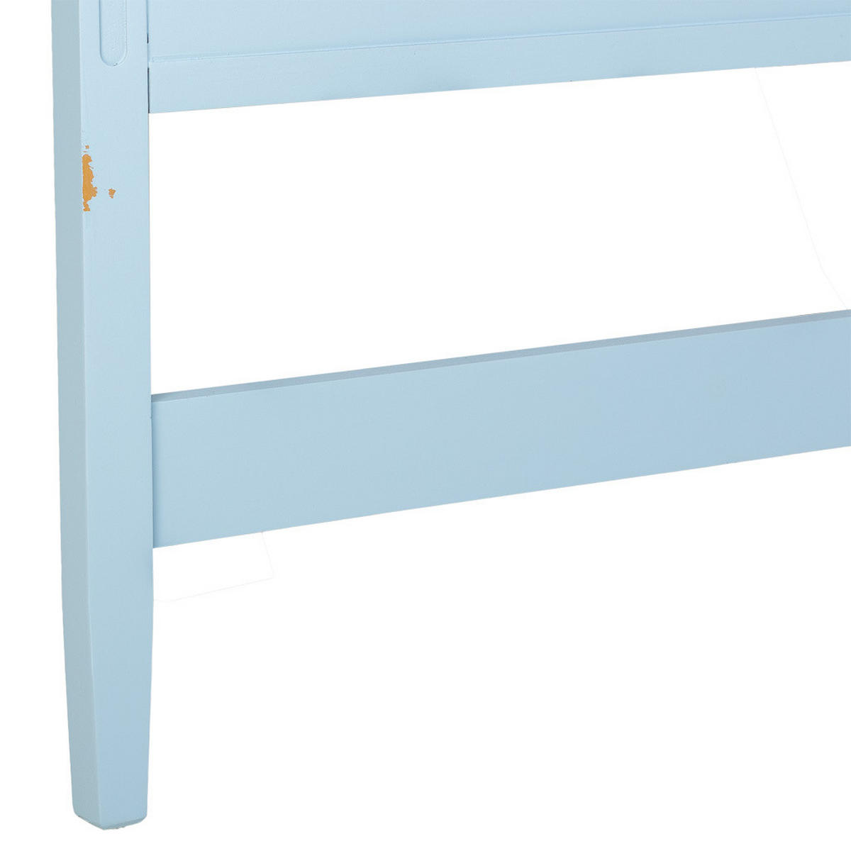 BETTKOPFTEIL 150x6x130 cm - Blau, Holz (150/6cm) - Wanderlust