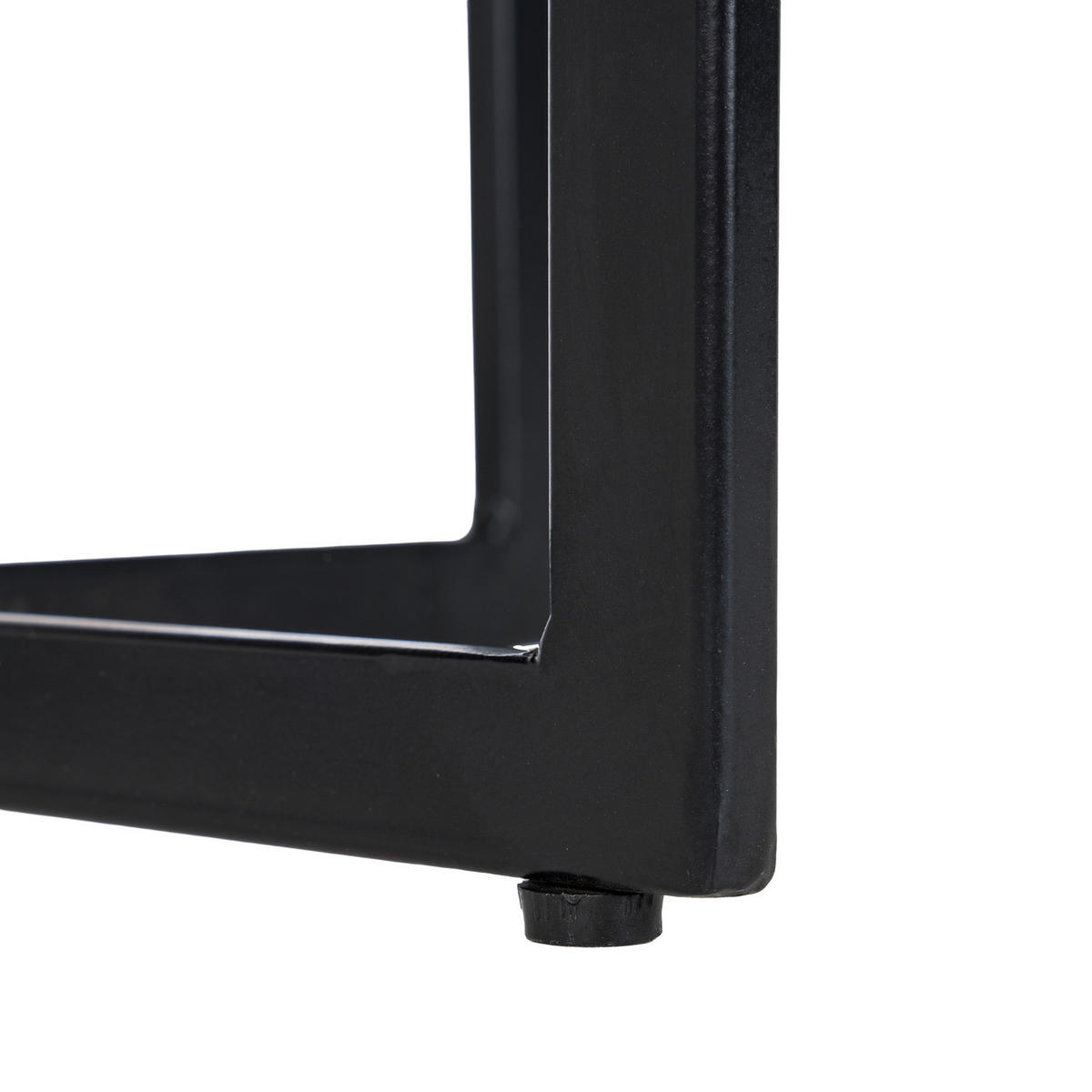 COUCHTISCH - Marmor Schwarz - Schwarz, Naturmaterialien (60/60/45cm) - home24