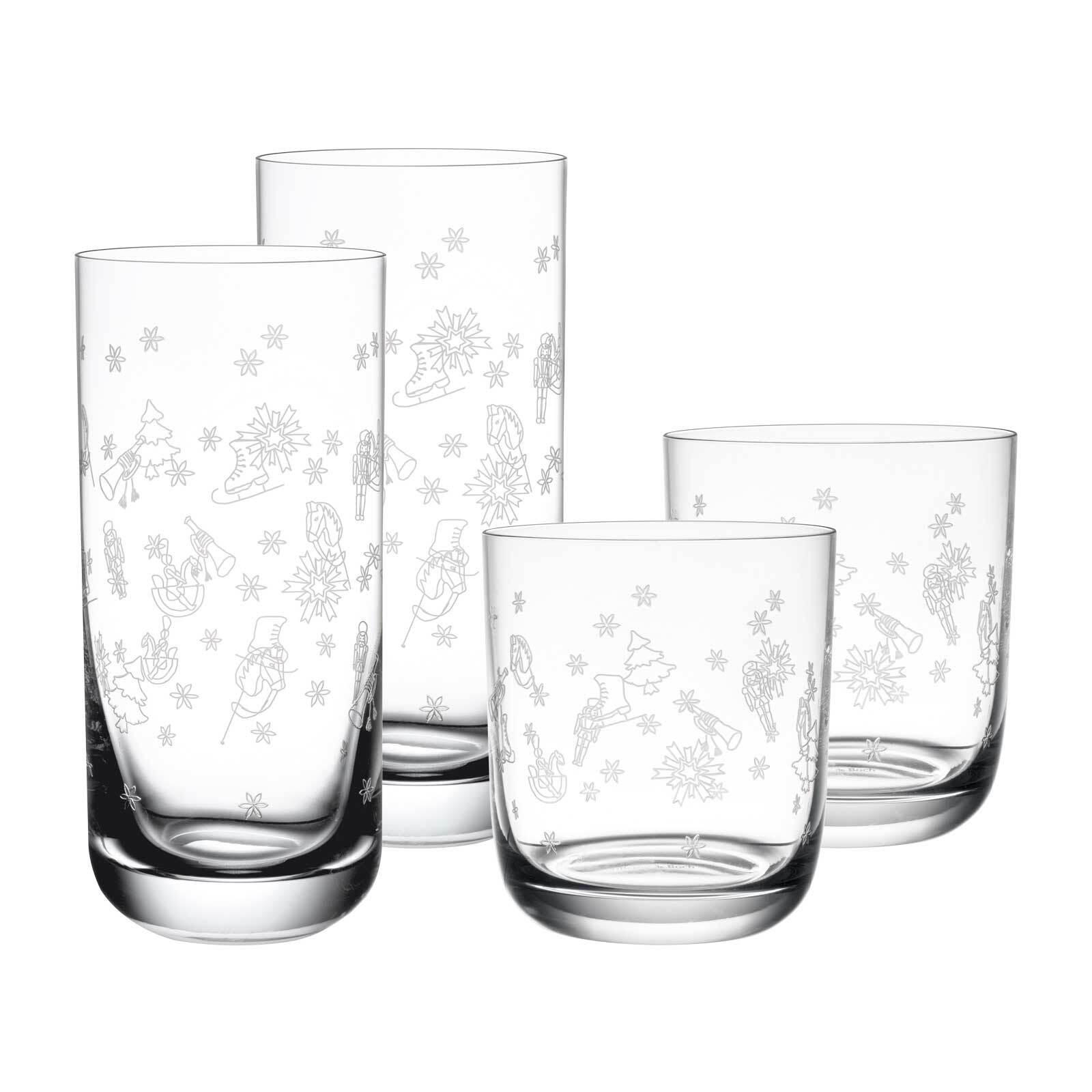 TRINKGLÄSER-SET Toy's Delight transparent 4er Set - Transparent, Glas - Villeroy & Boch