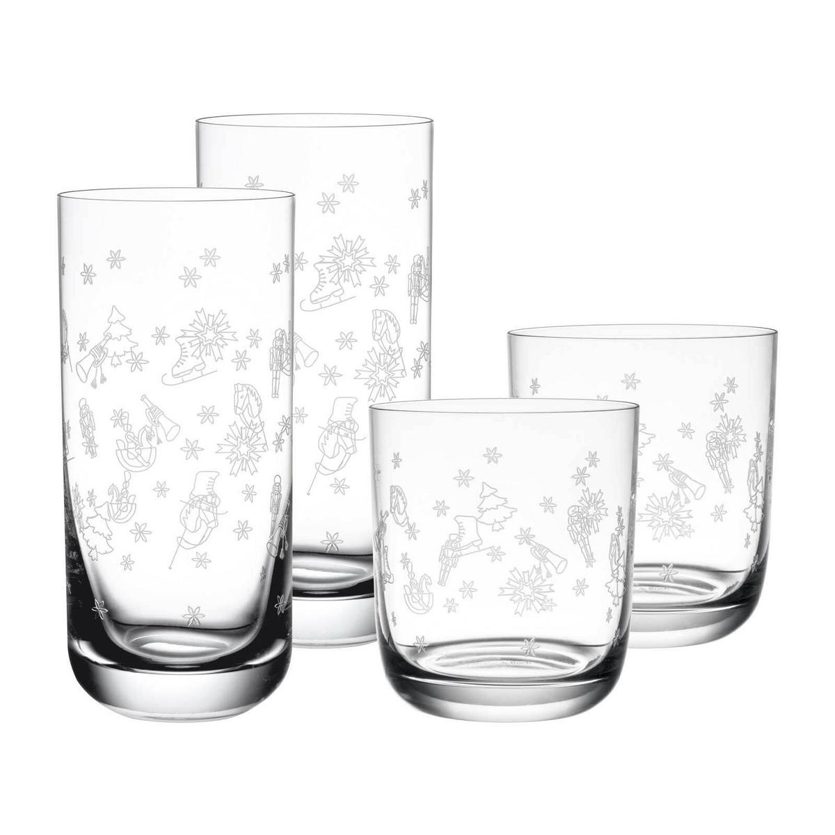 TRINKGLÄSER-SET Toy's Delight transparent 4er Set - Transparent, Glas - Villeroy & Boch