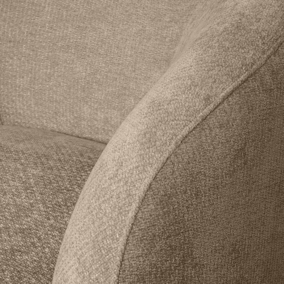 SESSEL Alby Beige 88/82/81 cm - Beige, Textil (82/81/88cm) - LABEL51