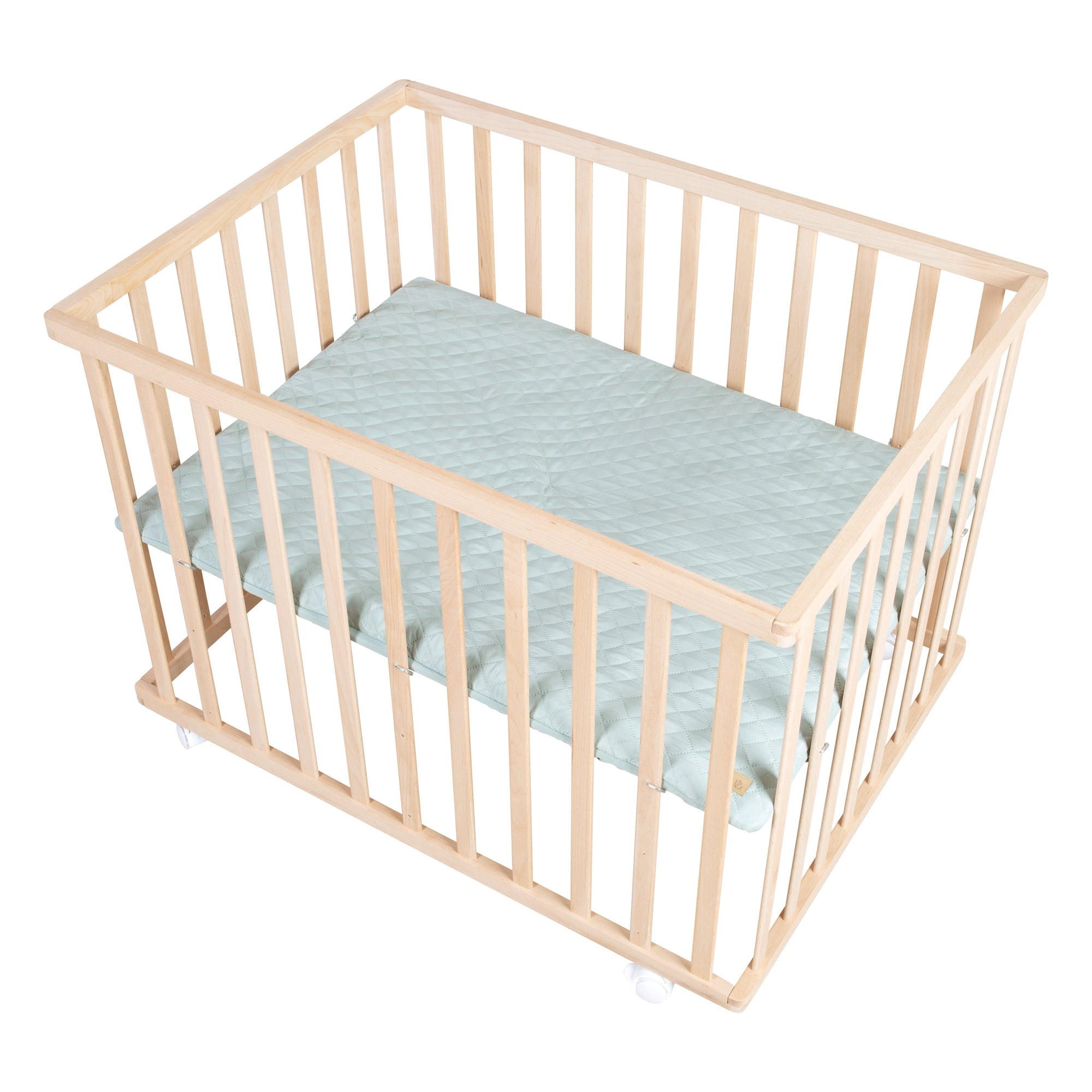 LAUFGITTER 100x75, roba Style Frosty green - Naturfarben, Holzwerkstoff (73/72/98.5cm) - Roba
