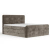BOXSPRINGBETT Semplice Braun 140/200 cm - Schwarz/Braun, Holz/Holzwerkstoff (140/200cm) - Maison de Reve