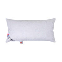 KOPFKISSEN 40/80 cm, Daunenkissen medium-weich - Weiß, Textil (40/80cm) - Homescapes