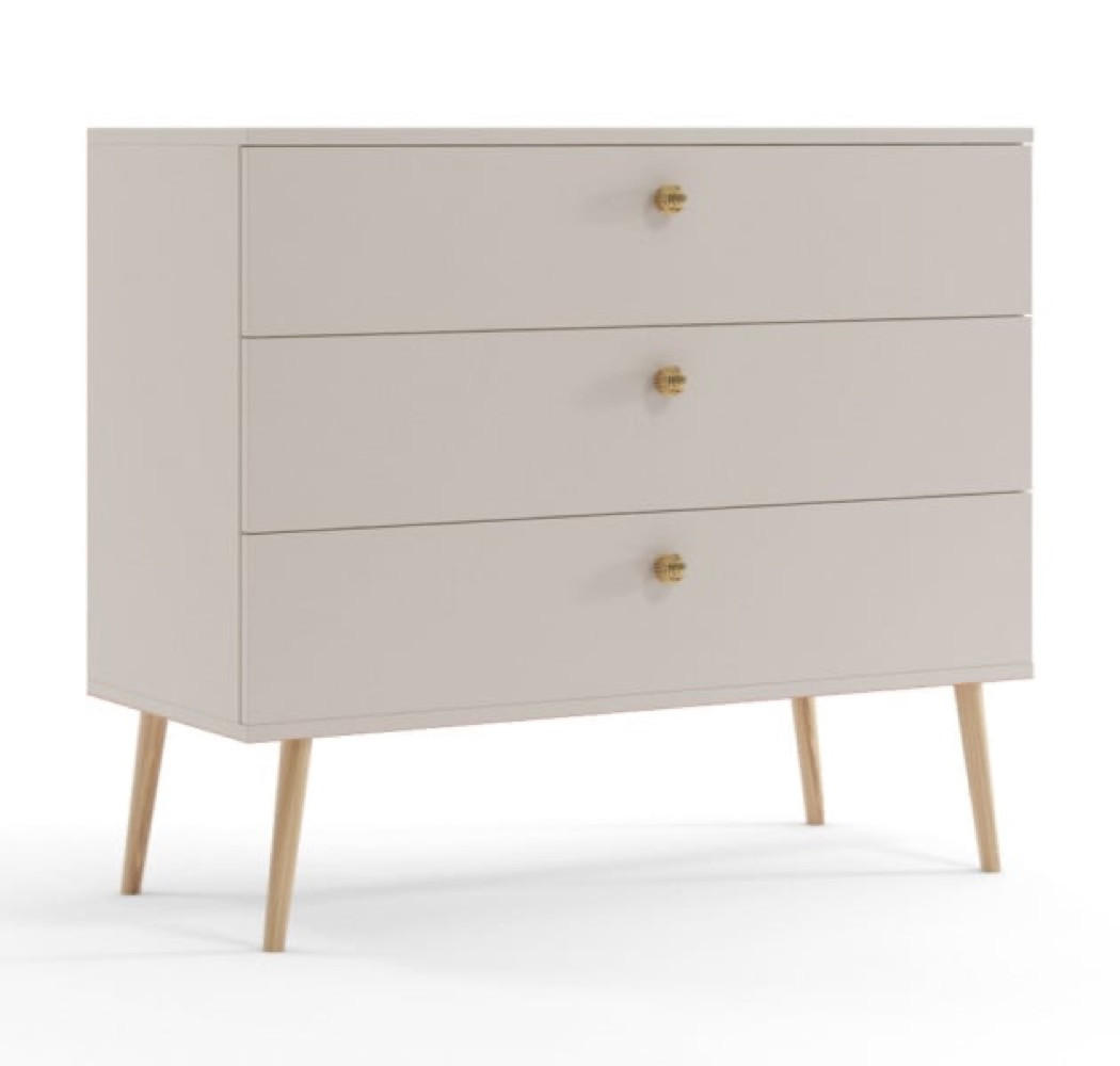 Sepro Meble Kommode Beige 100x85x41 cm