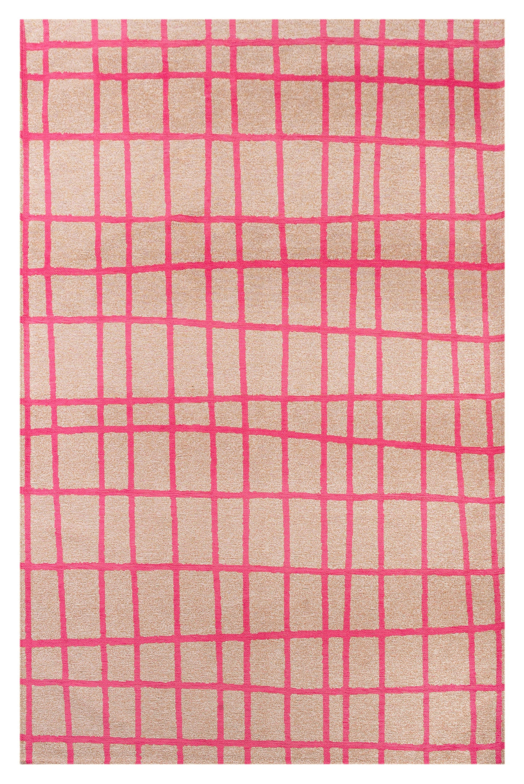 TEPPICH modern Flachgewebe VERO Rosa 240 x 340 cm - Pink, Textil (240/340cm) - Novatrend
