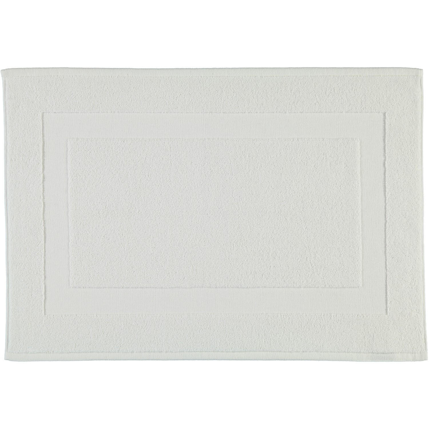 BADEMATTEN COMTESSE WEISS - 01 - Weiß, Textil (50/70cm) - Rhomtuft