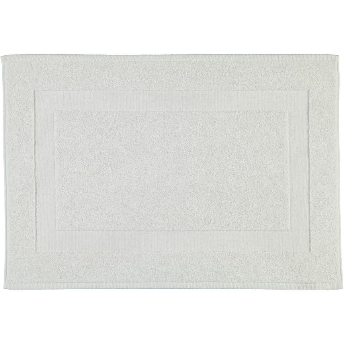 BADEMATTEN COMTESSE WEISS - 01 - Weiß, Textil (50/70cm) - Rhomtuft