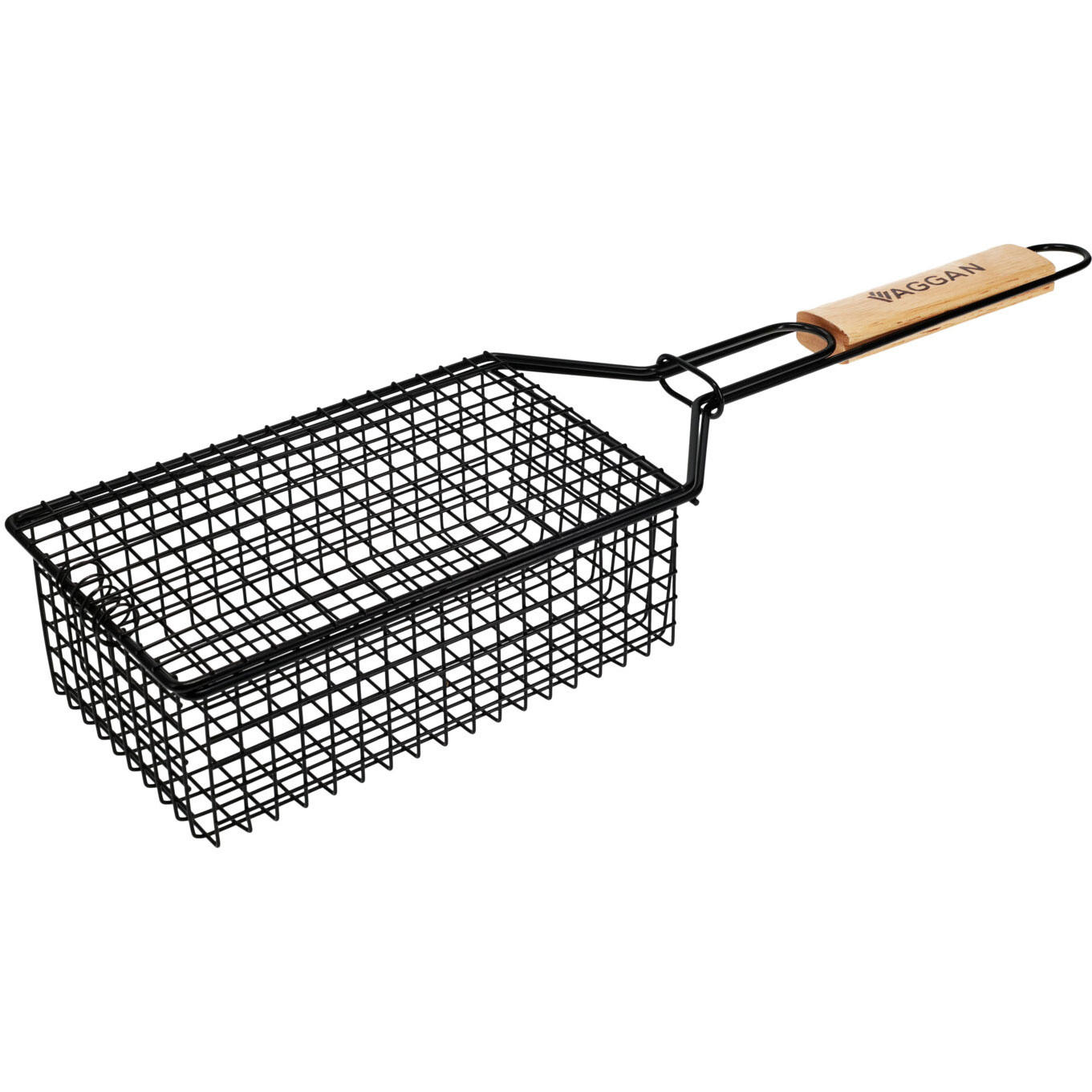 GRILLROST Edelstahl BBQ 49 cm - Schwarz, Metall (13/49cm)