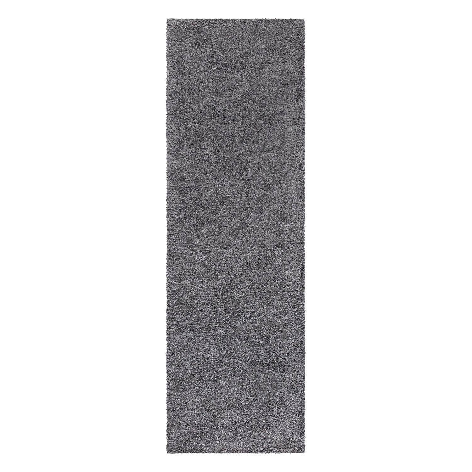 HOCHFLOR-TEPPICH City Shaggy 500 Anthrazit 80x300 cm - Anthrazit, Textil (80/300cm) - carpet city