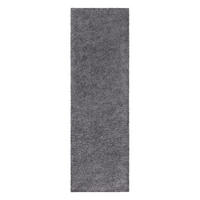 HOCHFLOR-TEPPICH City Shaggy 500 Anthrazit 80x300 cm - Anthrazit, Textil (80/300cm) - carpet city