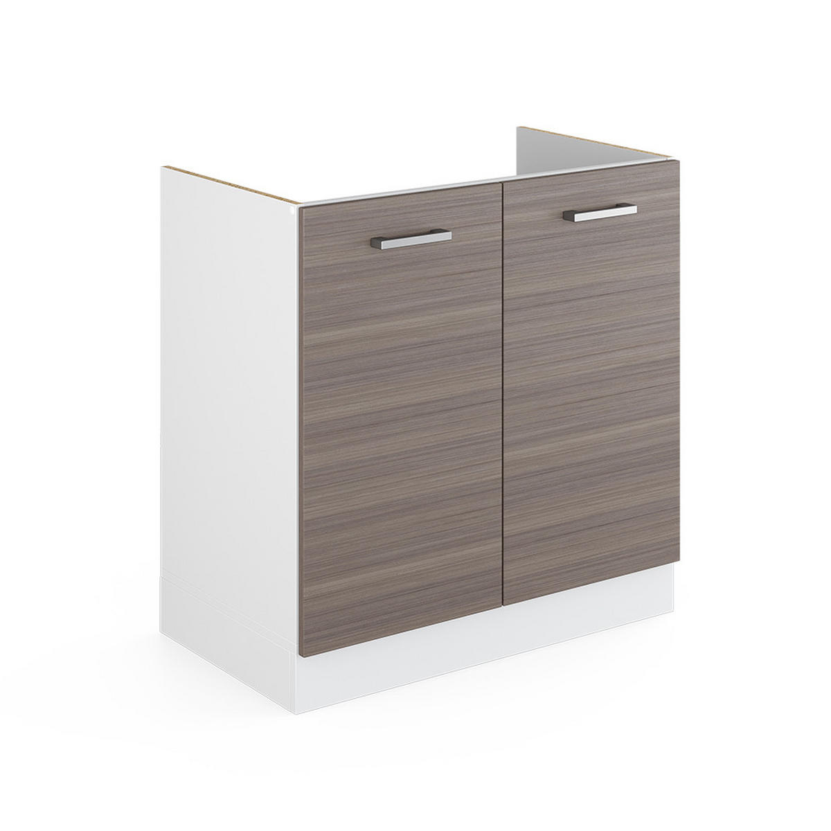 KUCHYŇSKÁ DVÍŘKA R-Line Ušlechtilá šedá - šedá, kompozitní dřevo (79.2/71.3/1.6cm) - Vicco