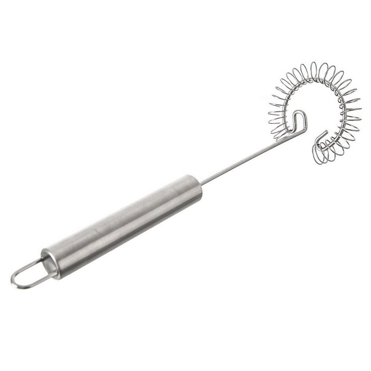 SPIRAL-SCHNEEBESEN Stahl 26 cm - Silberfarben, Metall (26cm) - Orion 