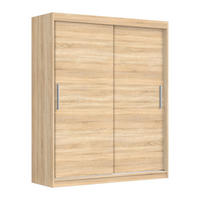 SCHWEBETÜRENSCHRANK VIVA 180/215,5/59cm 2-türig Sonoma Eiche - Sonoma Eiche, Holzwerkstoff (180/215.5/59cm) - MASSENO