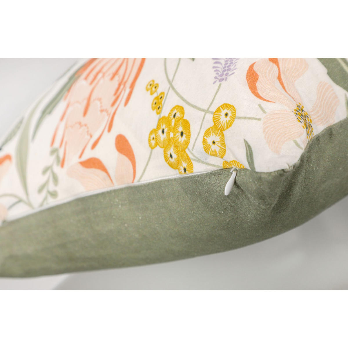 ZIERKISSENHÜLLE PLAYFUL - Grün, Textil (45/45cm) - Schöner Wohnen