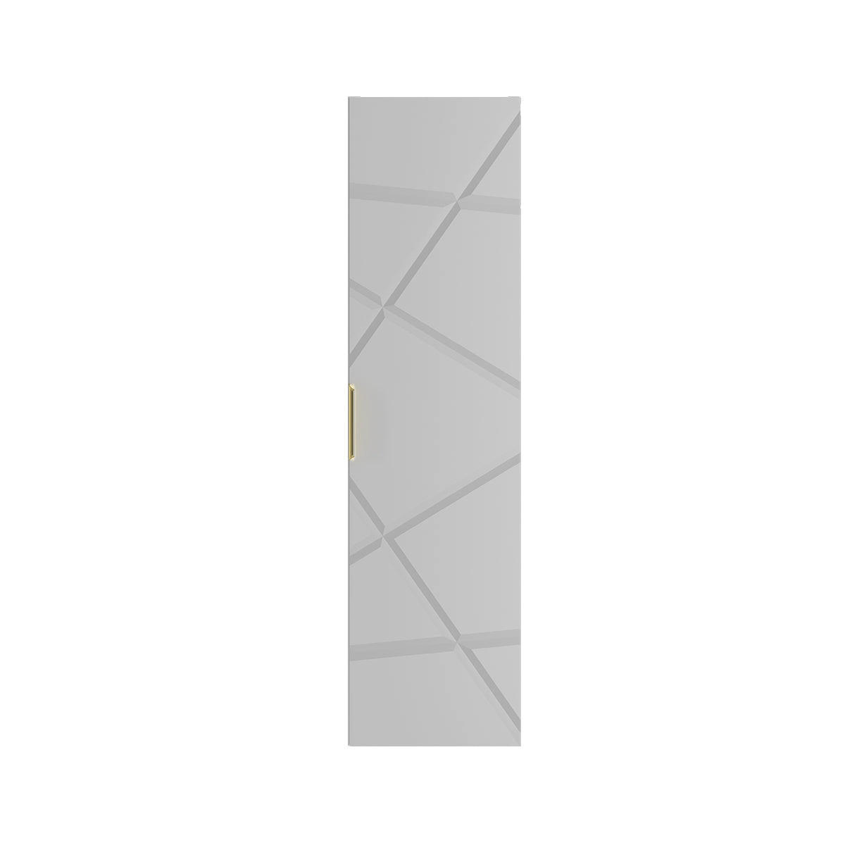 VYSOKÁ SKŘÍŇKA Aurora Bílá - bílá, kompozitní dřevo (34.5/130/31.8cm) - Petits-meubles