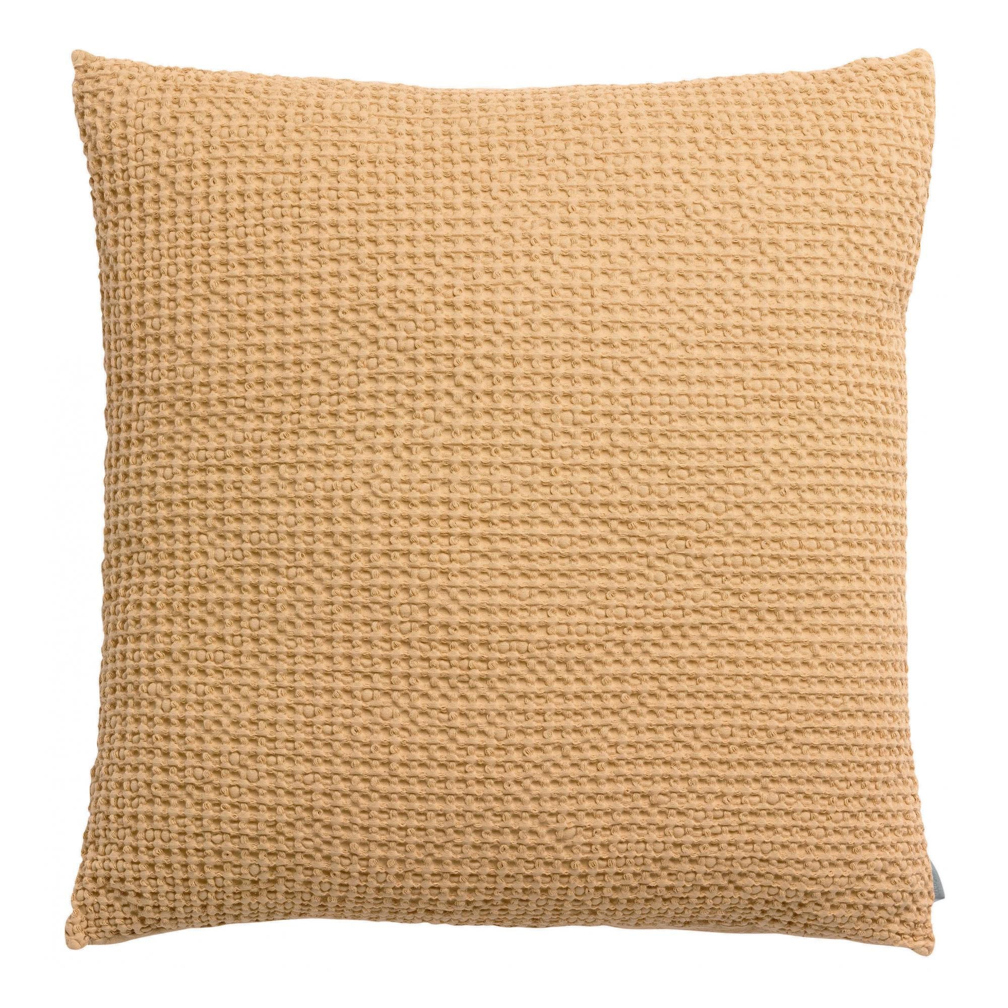 KISSEN Maia sandfarbe 45 x 45 cm - Hellgelb, Textil (45/45cm) - Vivaraise