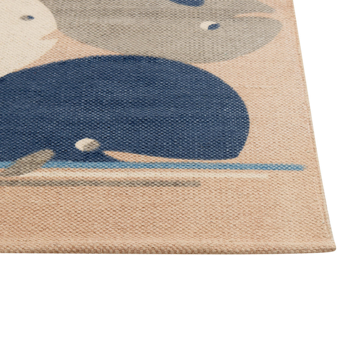 KINDERTEPPICH 150/80 cm Seai - Beige, Textil (80/150cm) - Beliani