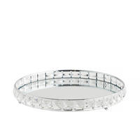 TABLETT Glis - Silberfarben, Metall (30/4cm) - home&you