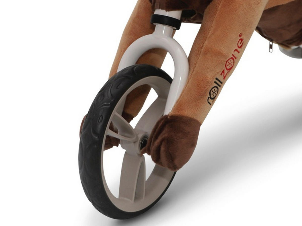 LAUFRAD Balance Pferd - Braun, Kunststoff (63/15/52cm) - TPFLiving