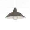 HÄNGELEUCHTE - Graubraun, Metall (35/35/20cm) - Lumicom