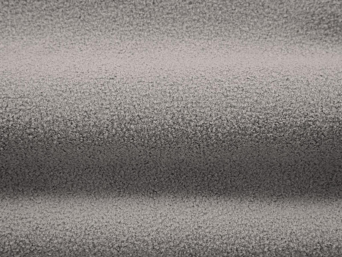SOFA Jenny aus Boucle hellgrau 4 Sitzplätze - Hellgrau, Textil (90/73/226cm) - Micadoni