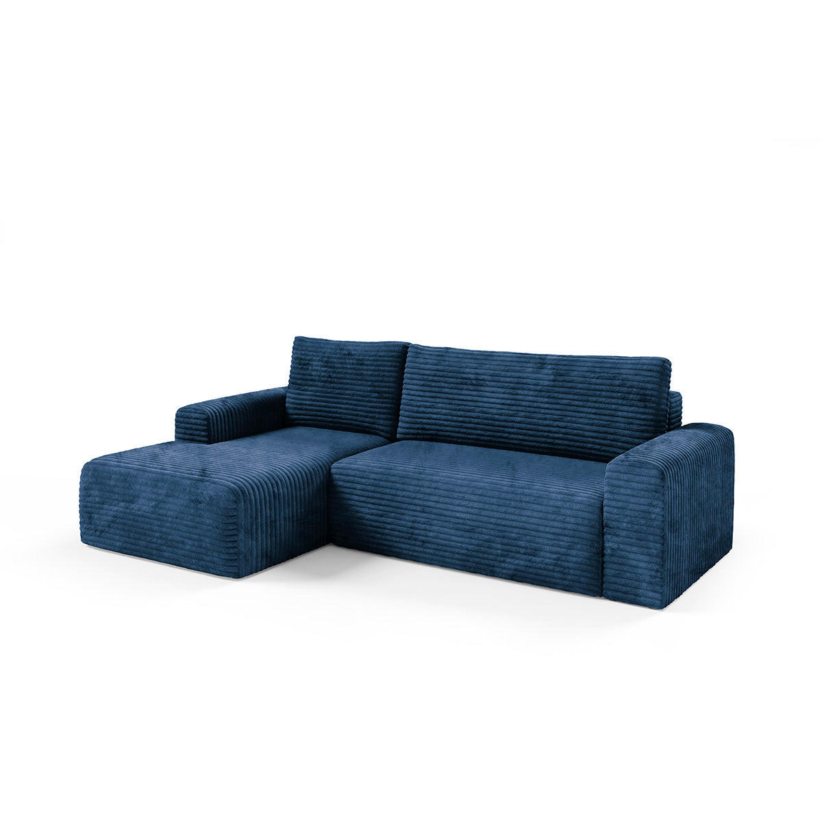 Petits-meubles Ecksofa Blau 268x163 cm