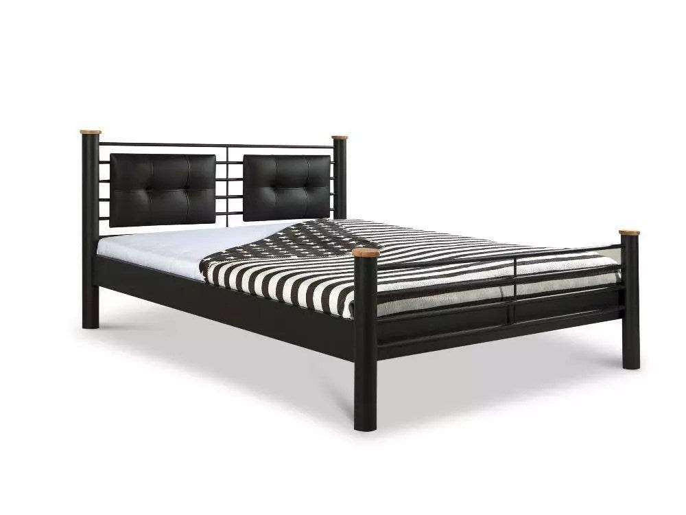 METALLBETT Luna / 160 x 200 cm - Schwarz, Metall (160/200cm) - BED BOX