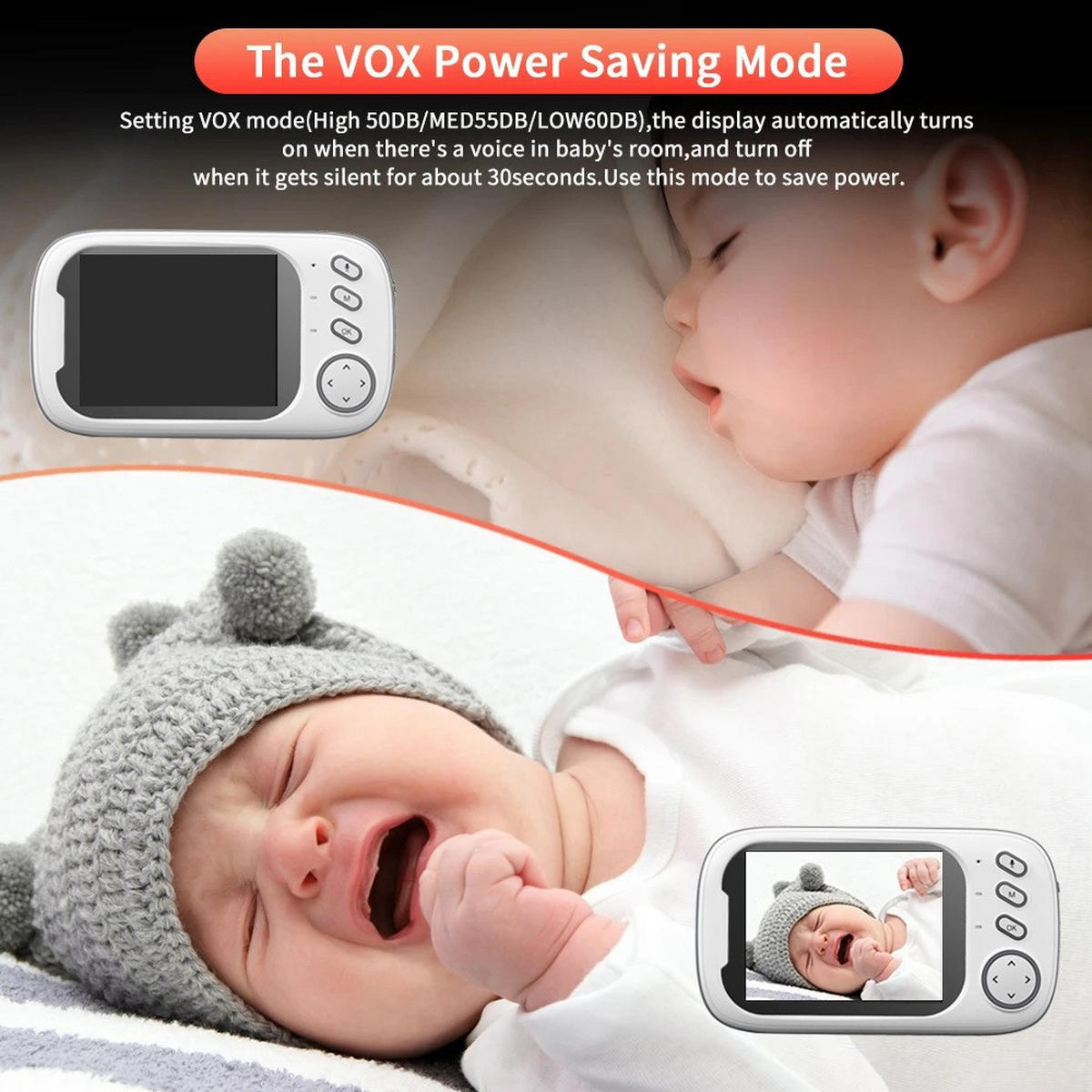 BABYPHONE, EU-Stecker - Weiß, Kunststoff - Authentics