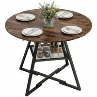 ESSTISCH Pyrel 100/100/76 cm - Braun, Holz (100/100/76cm) - ZMH