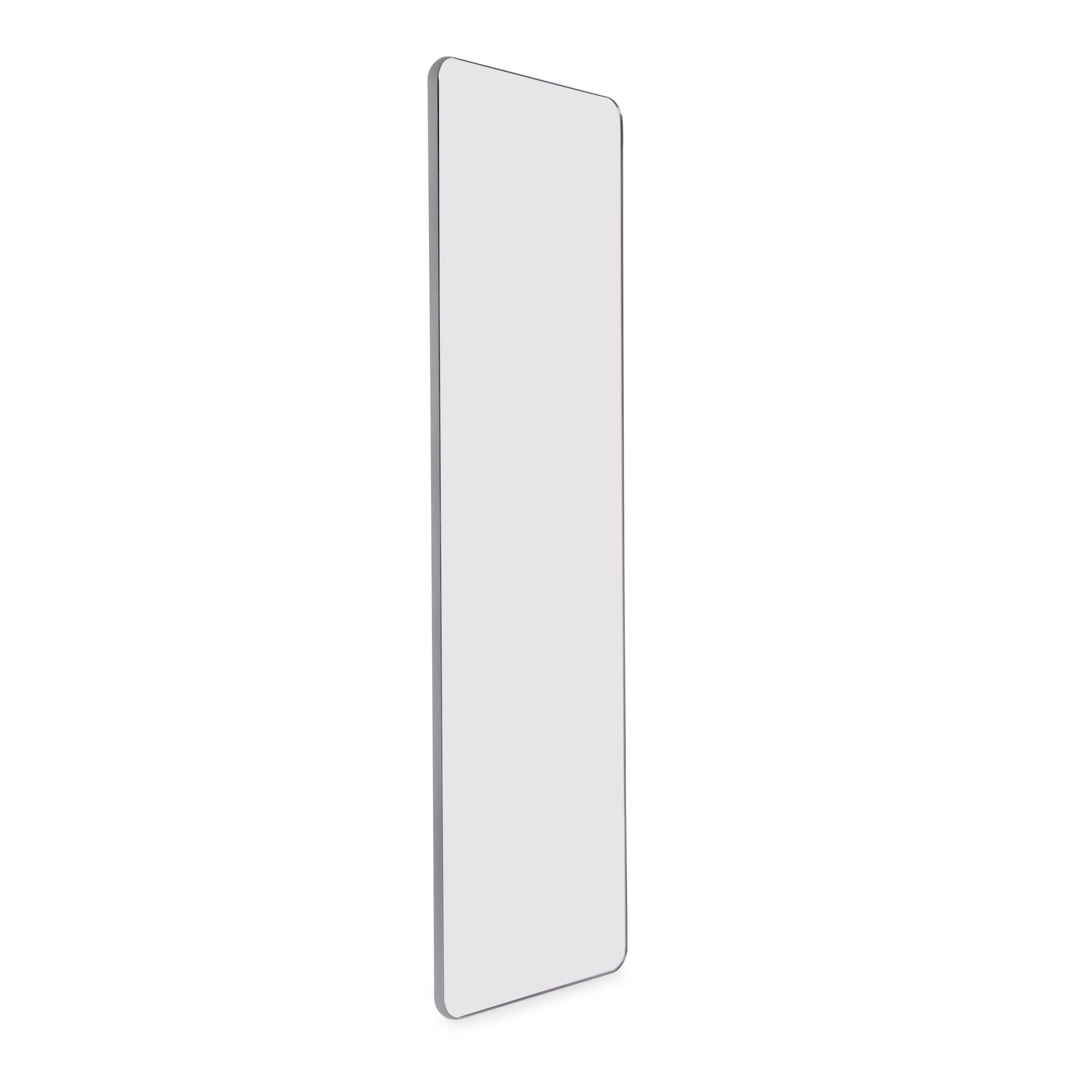 INNENSPIEGEL ausziehbar für Schränke Quartz, um 180° drehbar, 1.000x300mm, Aluminium - Titanfarben, Metall (4.05/100/56cm) - EMUCA