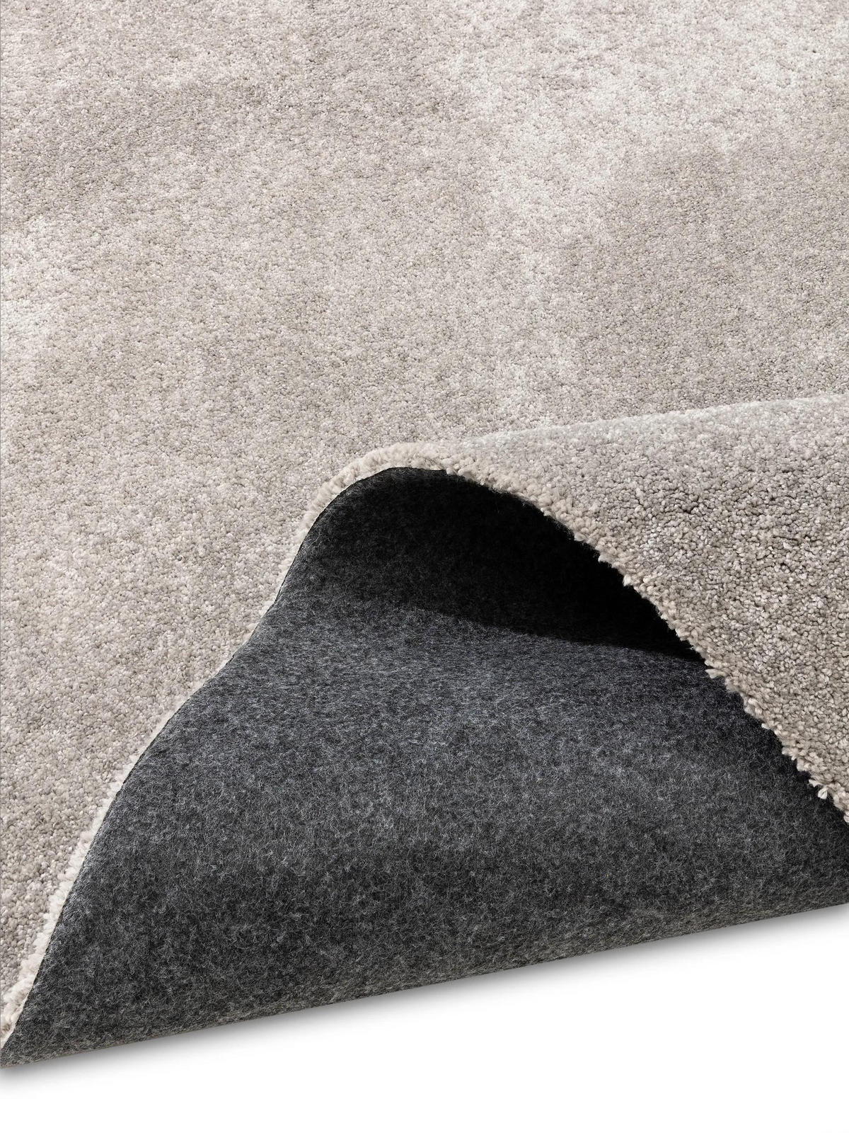 TEPPICH Nina waschbar 120/170 cm - Grau, Kunststoff (120/170cm) - benuta Nest