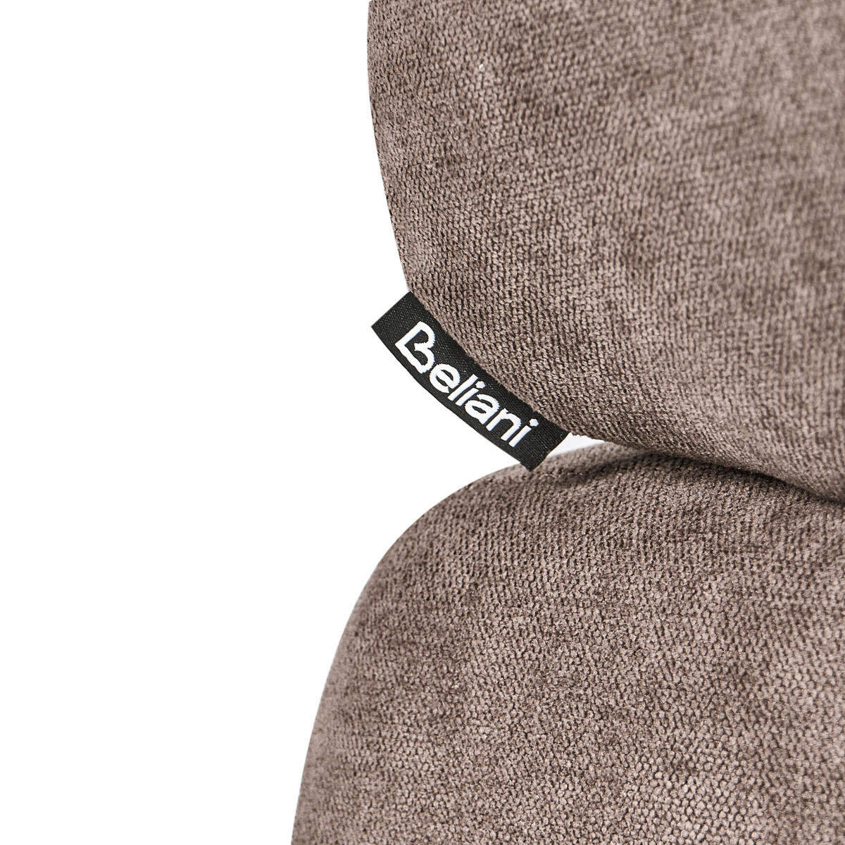 POHOVKA 3-místná Látka Hnědá Hovden - hnědá, textil (210/69/95cm) - Beliani