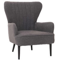 LOUNGE-SESSEL Grau - Grau, Textil (75/80/78cm) - MCW
